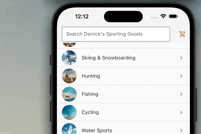 App Storefront Screenshot